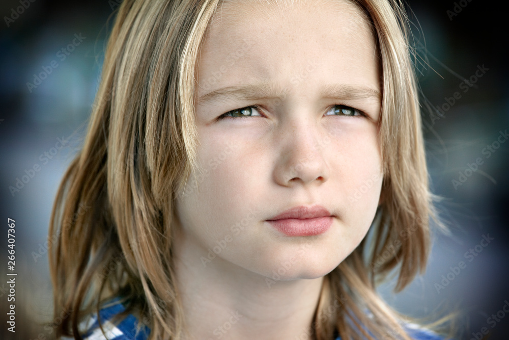 Portrait of a young child Portrait of a young child