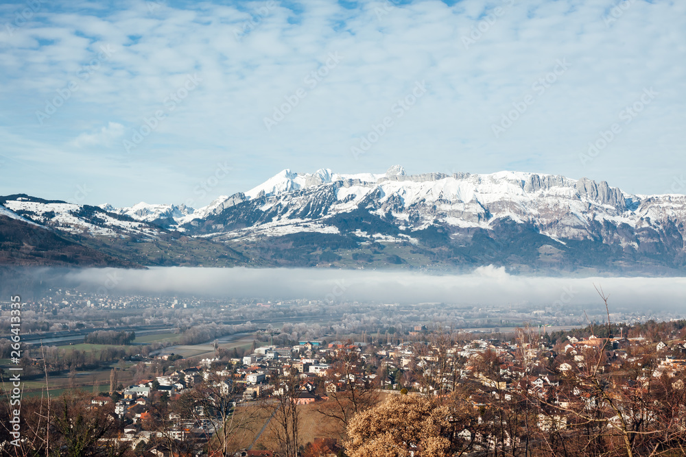 Liechtenstein mountains landscape