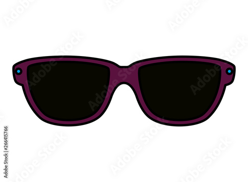 summer sunglasses accessory icon