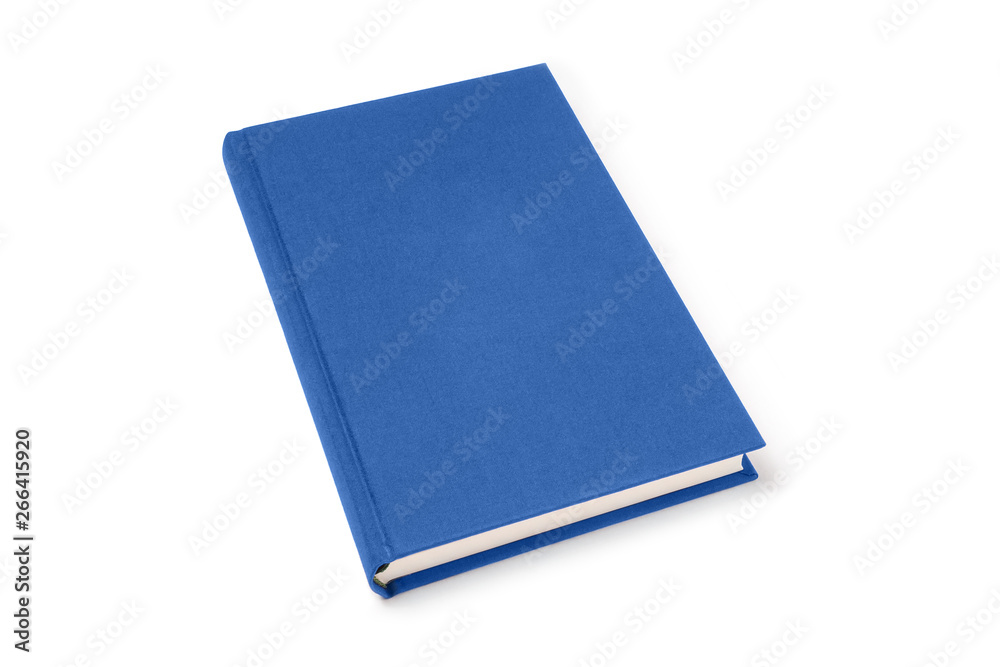 Aqua Blank Book Hardcover Book With Clipping Path Stock Photo, Picture and  Royalty Free Image. Image 122494486.