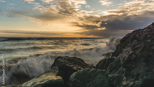 Beautiful California Ocean Sunset