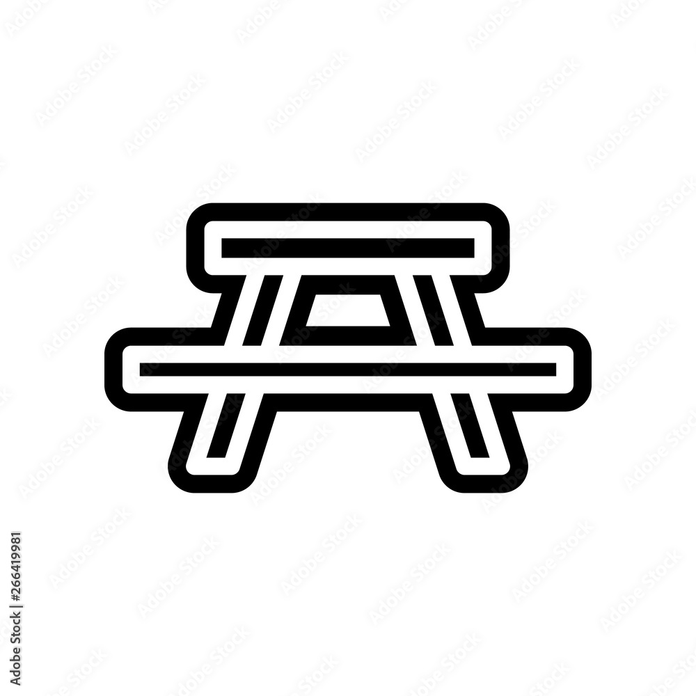 picnic place icon. Element of navigation for mobile concept and web apps icon. Glyph, flat icon for website design and development, app development picnic place icon. Element of navigation for mobile concept and web apps icon. Glyph, flat icon for website design and development, app development