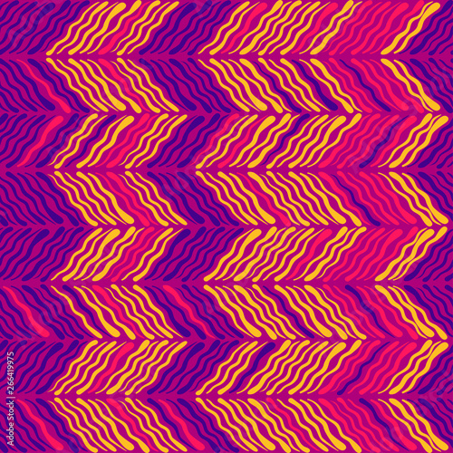 Abstract Ikat and boho style handcraft fabric pattern. Traditional Ethnic design for clothing and textile background, carpet or wallpaper
