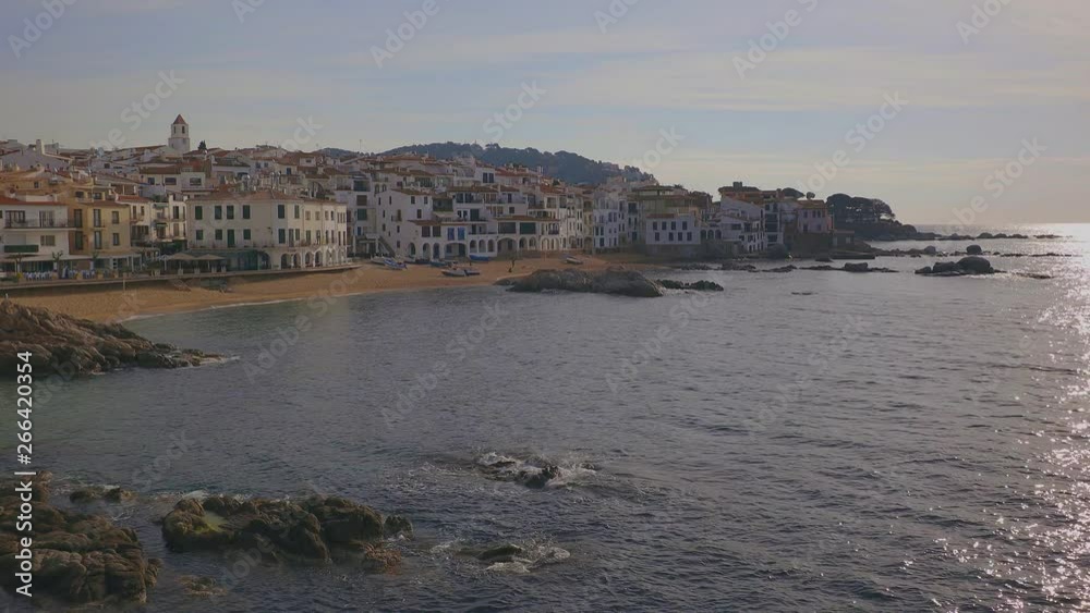 Nice small Spanish town in Costa Brava in Catalonia. Calella de Palafrugell Nice small Spanish town in Costa Brava in Catalonia. Calella de Palafrugell