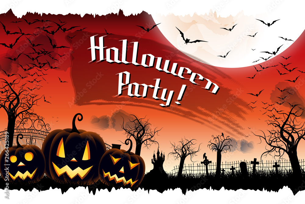 Halloween Party poster/ banner Halloween Party poster/ banner