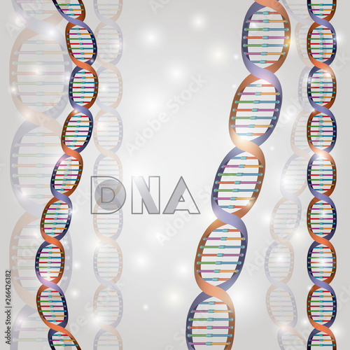 dna molecule structure pattern