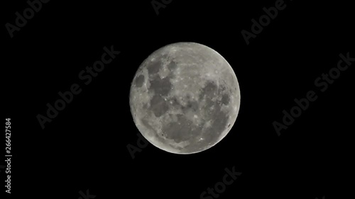 Full moon time laps