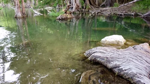 Beautiful Texas Trees and Water in Garner State Park