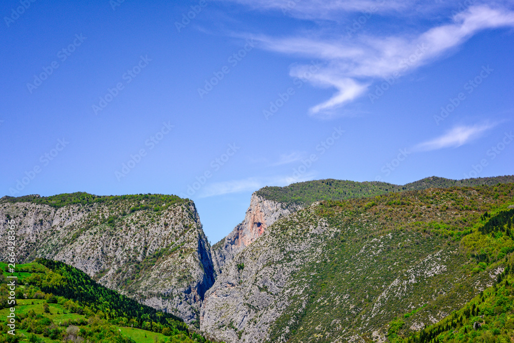 Naklejka premium Valla Canyon in Kure Mountains, Turkey