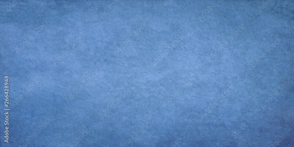 Fototapeta premium Blue wide grunge effect texture.