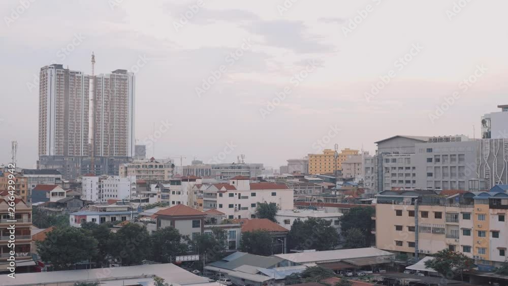 Rooftop of Phnom Penh Cambodia Rooftop of Phnom Penh Cambodia