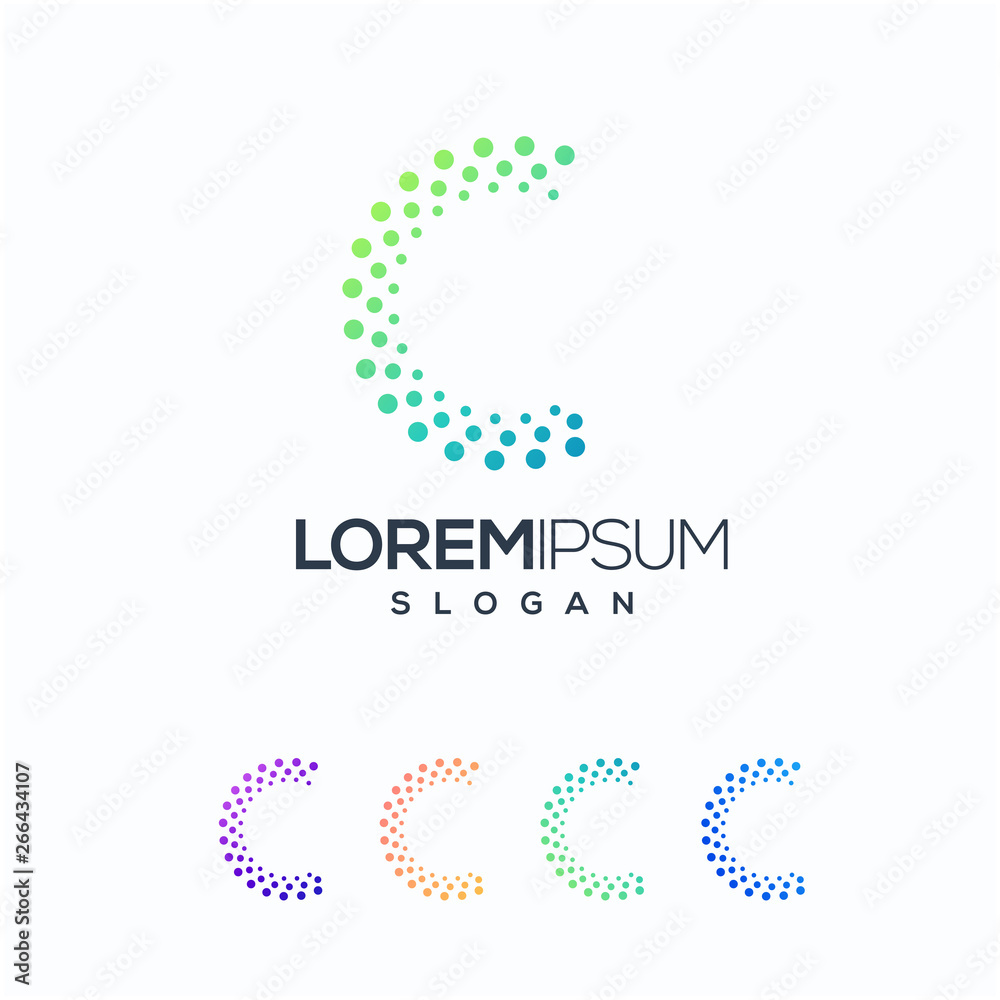 letter C tech logo design,vector,illustration letter C tech logo design,vector,illustration