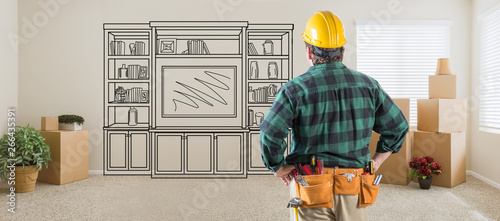 Contractor Inside Room With...