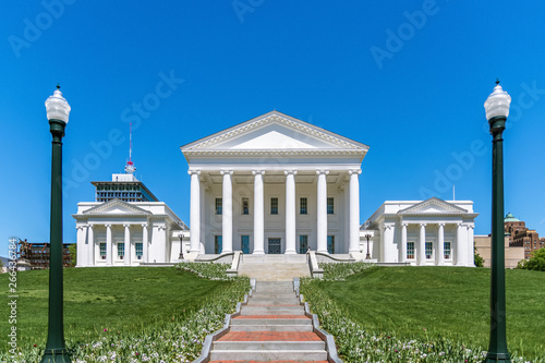 Front of the Virginia State Capital Building
