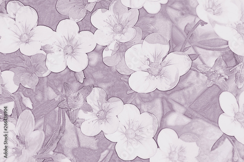 Flowers background, floral wrapping paper, wallpaper.