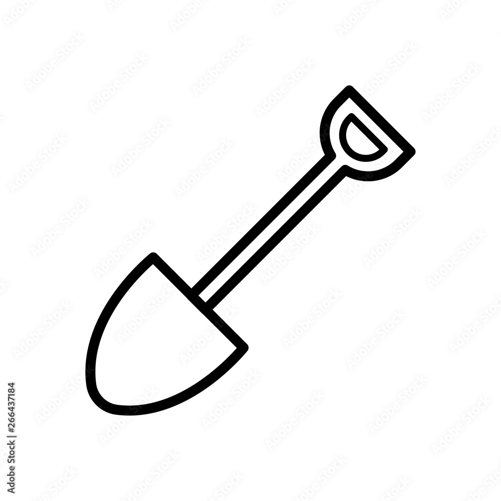 shovel - gardening icon