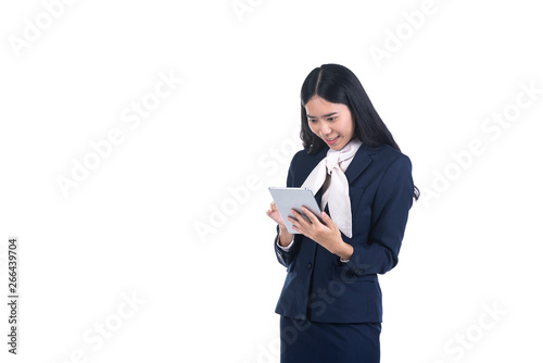 business woman in a suit us...