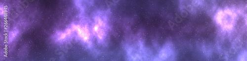 Purple Cloudy Backdrop with Space for Text