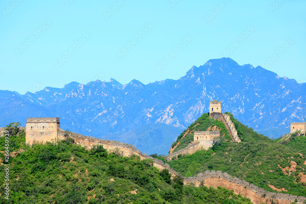 The Great Wall is in China.