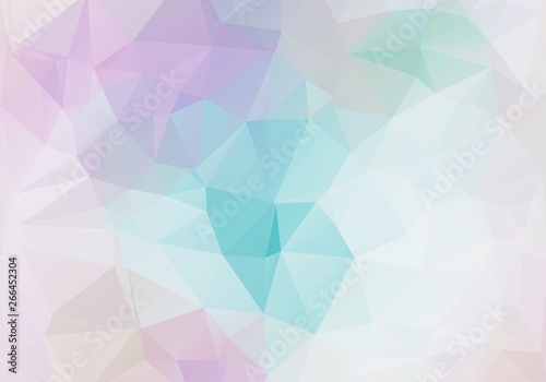 pastel polygonal Mosaic background