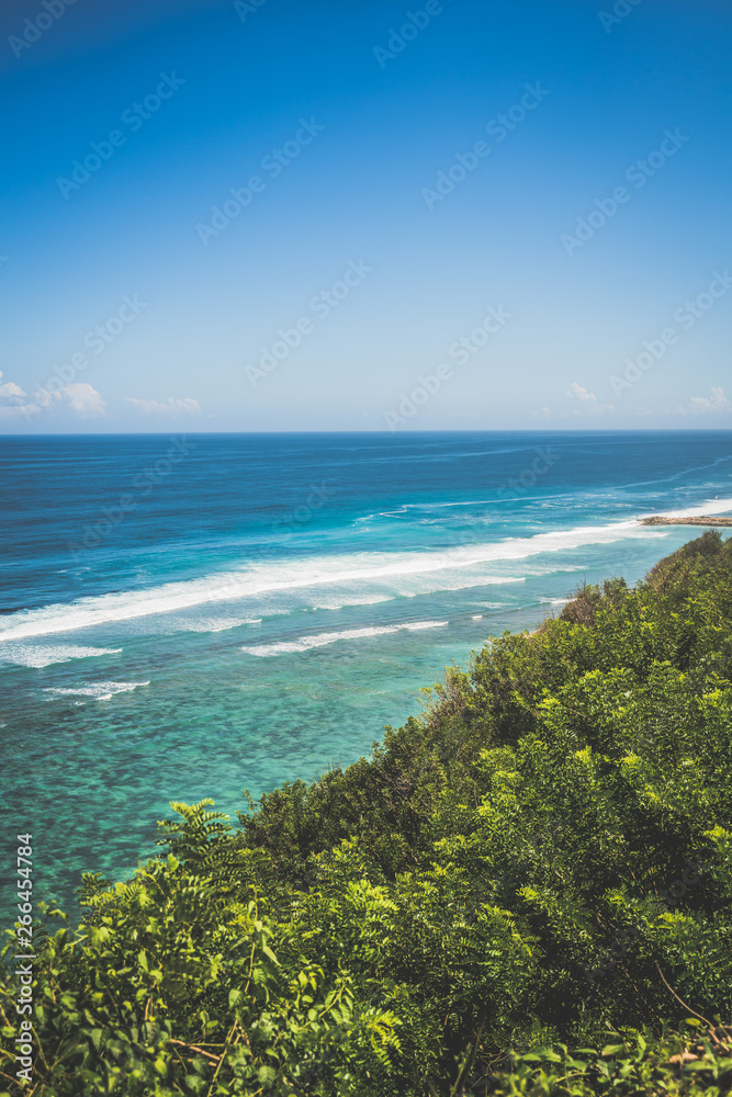 high point view sea horizon Bali high point view sea horizon Bali