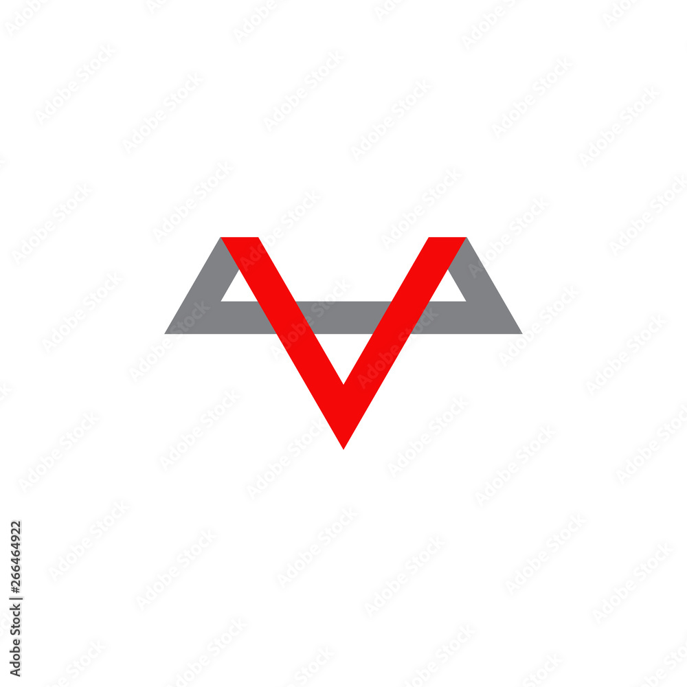 M letter logo design vector template