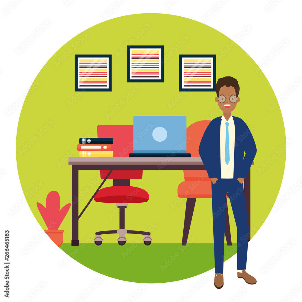 businessman office workspace businessman office workspace