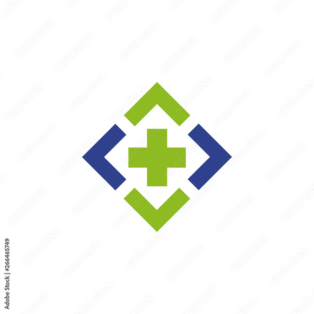 Medical and health care logo design vector template Medical and health care logo design vector template
