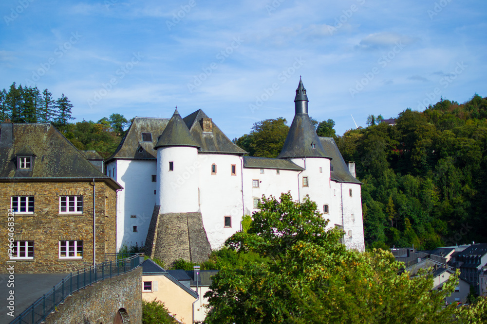 Clervaux Castle (Chateau de Clervaux) in Clervaux, Luxembourg, Europe