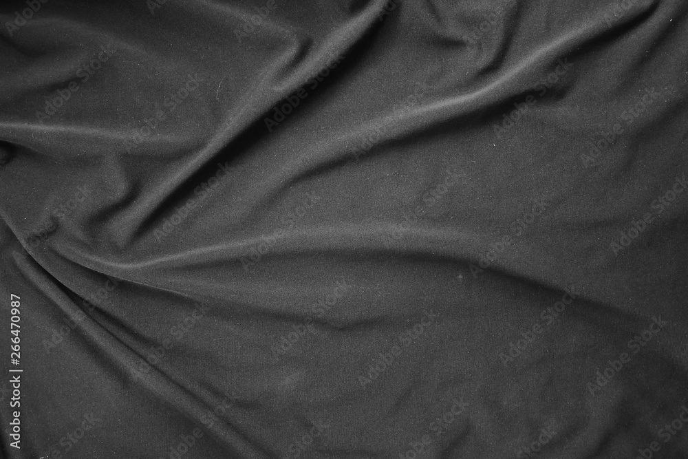 Fototapeta premium black silk cloth background