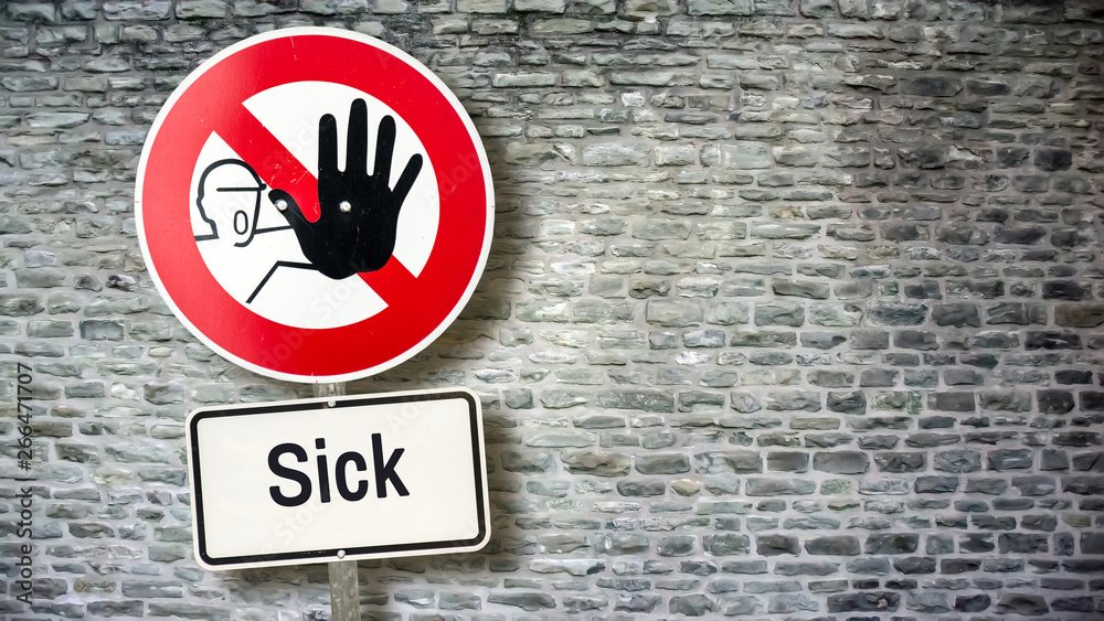 Street Sign to Healthy versus Sick Street Sign to Healthy versus Sick