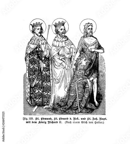 Christian illustration. Old image 
