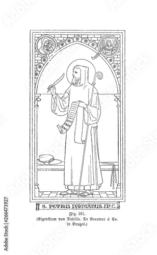 Christian illustration. Old image 