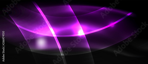 Neon light waves