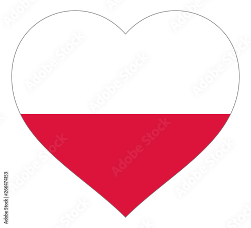 flag in heart vector illustration sign. Flag in the shape of Heart with contrasting contour, symbol of love for his country or valentine day, patriotism. Free Download flag in heart vector illustration sign. Flag in the shape of Heart with contrasting contour, symbol of love for his country or valentine day, patriotism. - GFXLoad