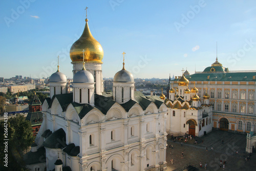 Cathedral square in Moscow Kremlin