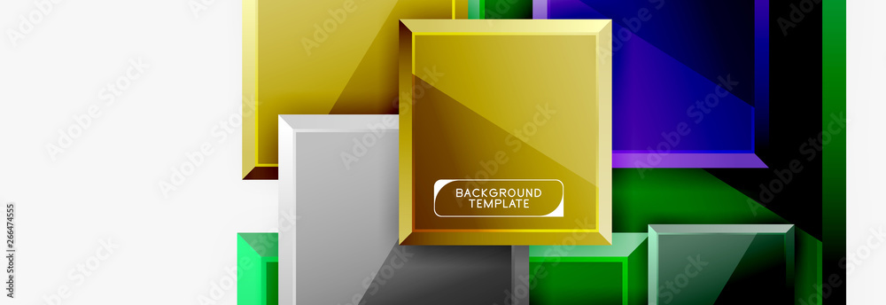 Square geometric composition Square geometric composition