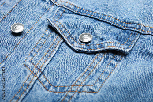Pocket with button
