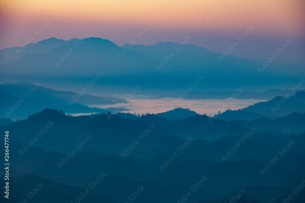 Fototapeta premium Purple Sunrise