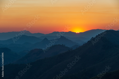 sunset in the mountains © Danou