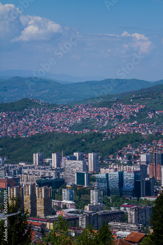 Sarajevo from Trebevic mountain