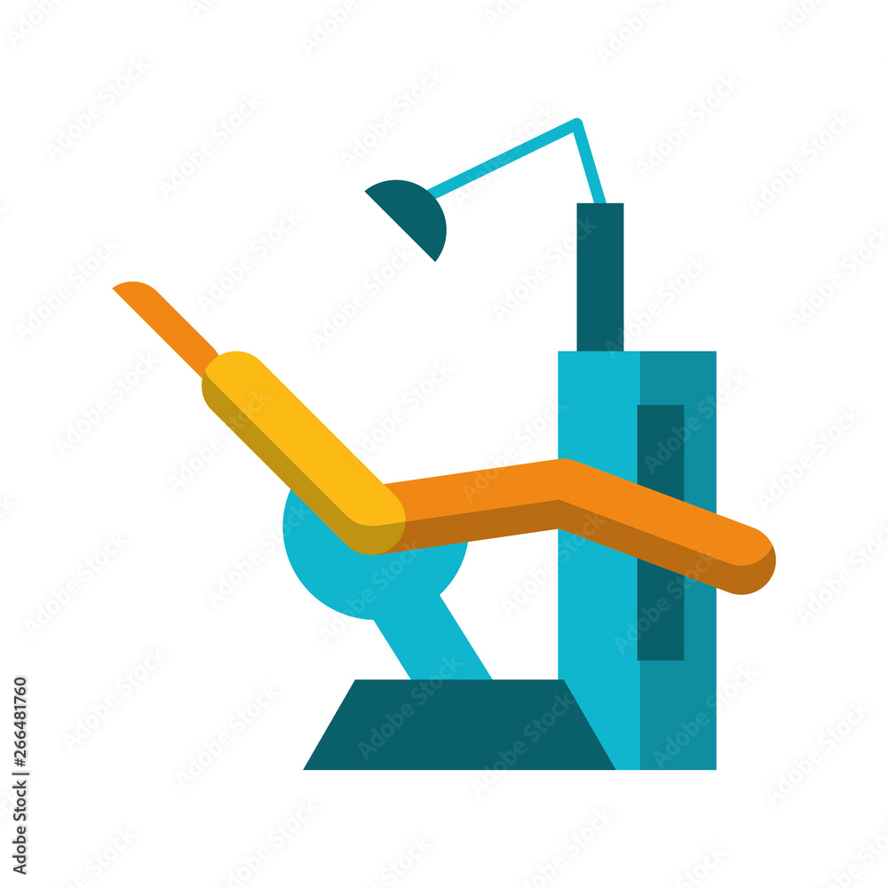Dentistry office chair with lamp Dentistry office chair with lamp