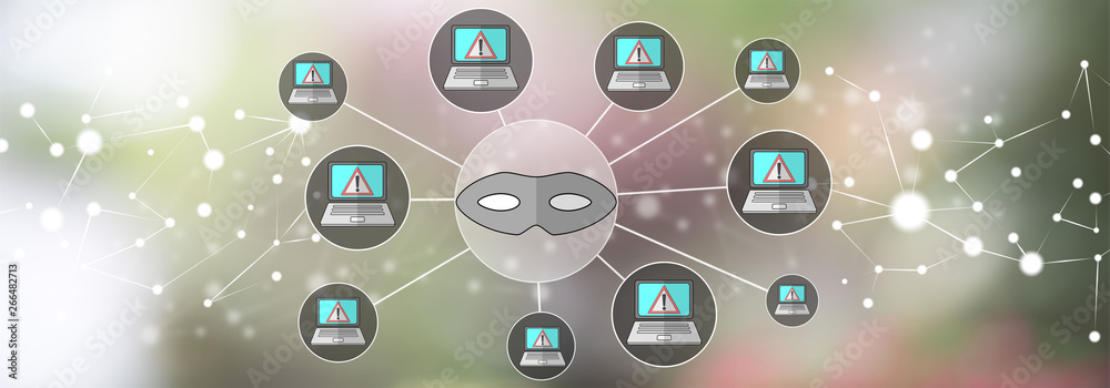 Concept of cyber attack Concept of cyber attack