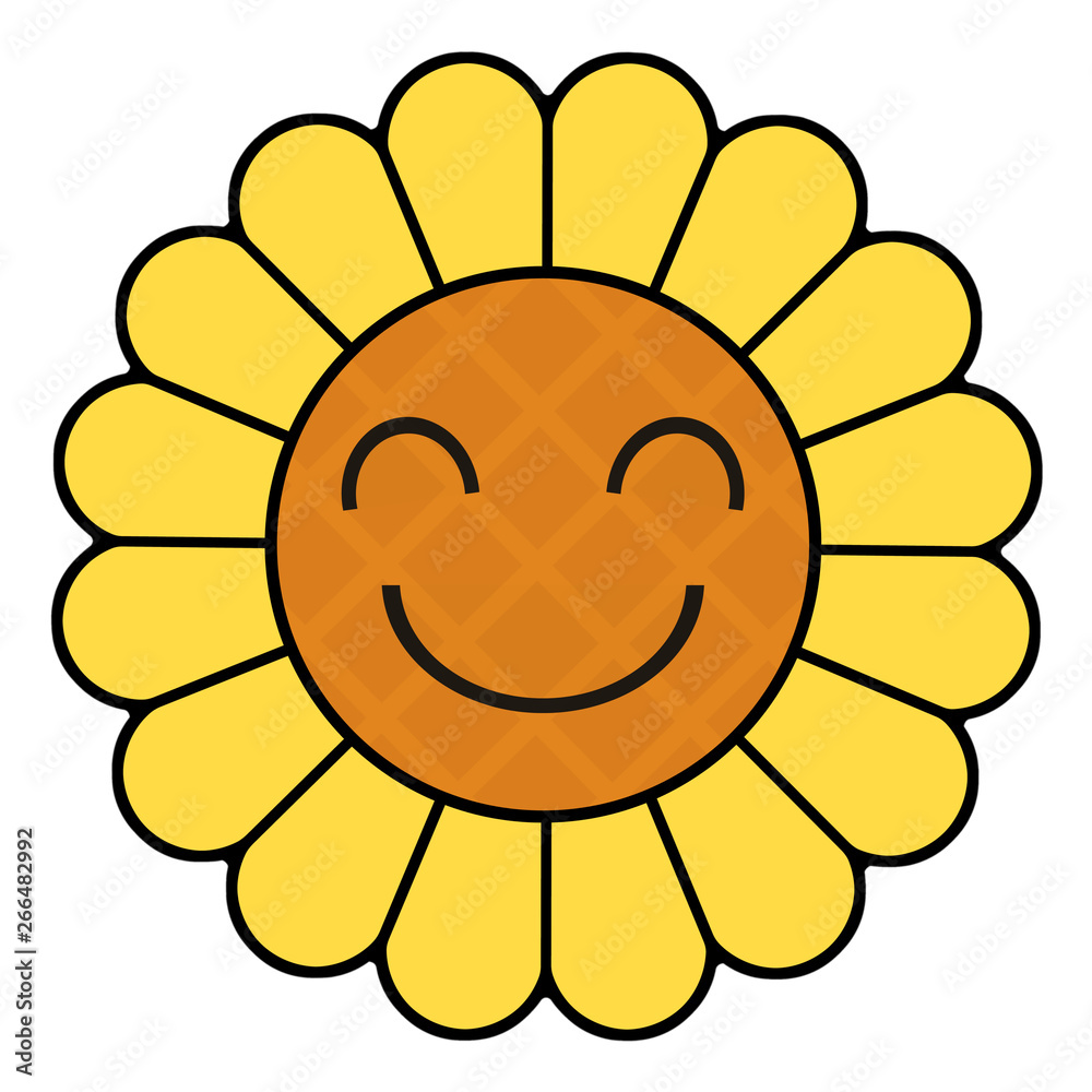 ひまわりのキャラクター Stock Illustration Adobe Stock ひまわりのキャラクター Stock Illustration Adobe Stock
