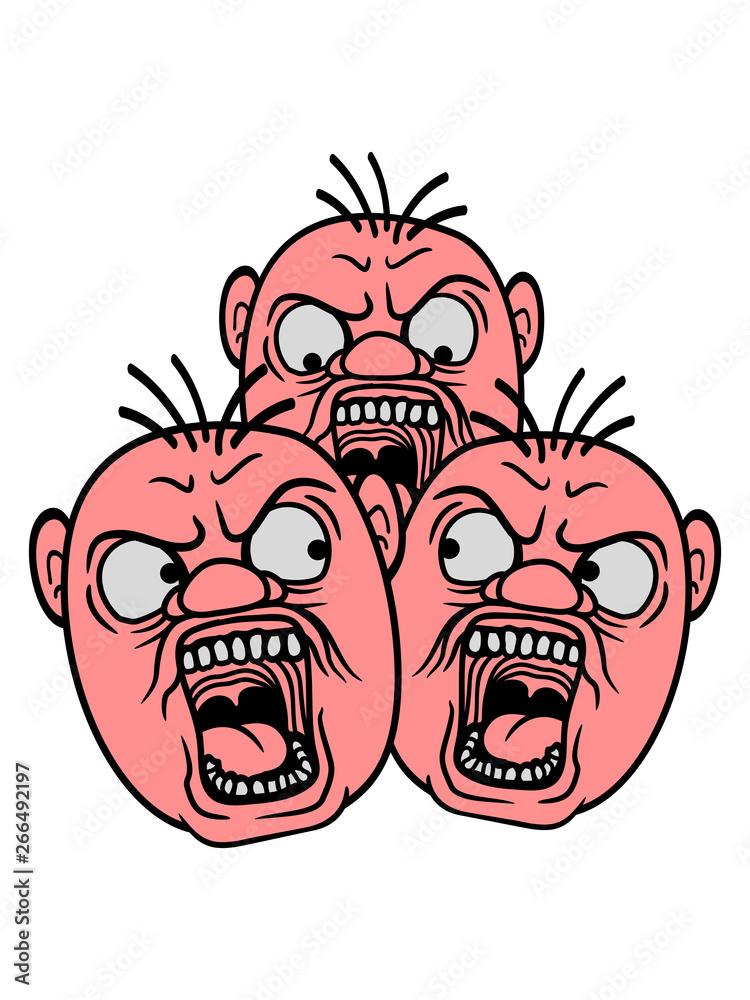 crew anbüllen streiten 3 feinde freunde team mann böse schreien brüllen wütend sauer verärgert laut aufgeregt comic cartoon lustig clipart kopf gesicht design crew anbüllen streiten 3 feinde freunde team mann böse schreien brüllen wütend sauer verärgert laut aufgeregt comic cartoon lustig clipart kopf gesicht design