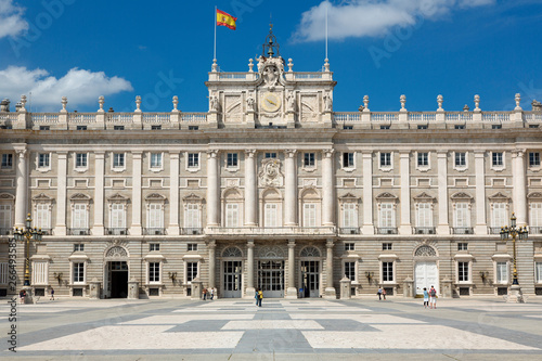 Spain, Madrid, the royal palace