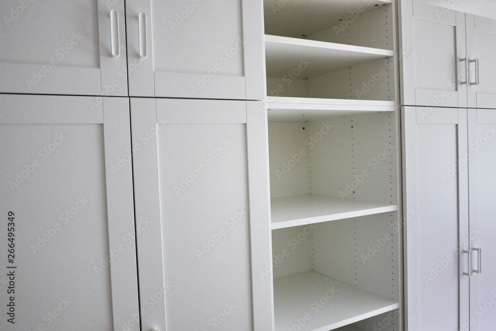 Internal details of the wardrobe. Large wardrobe. Details and close-up. Internal details of the wardrobe. Large wardrobe. Details and close-up.