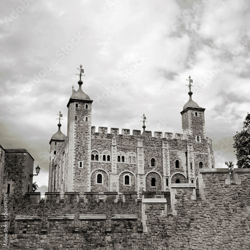 Outside view of Tower of London