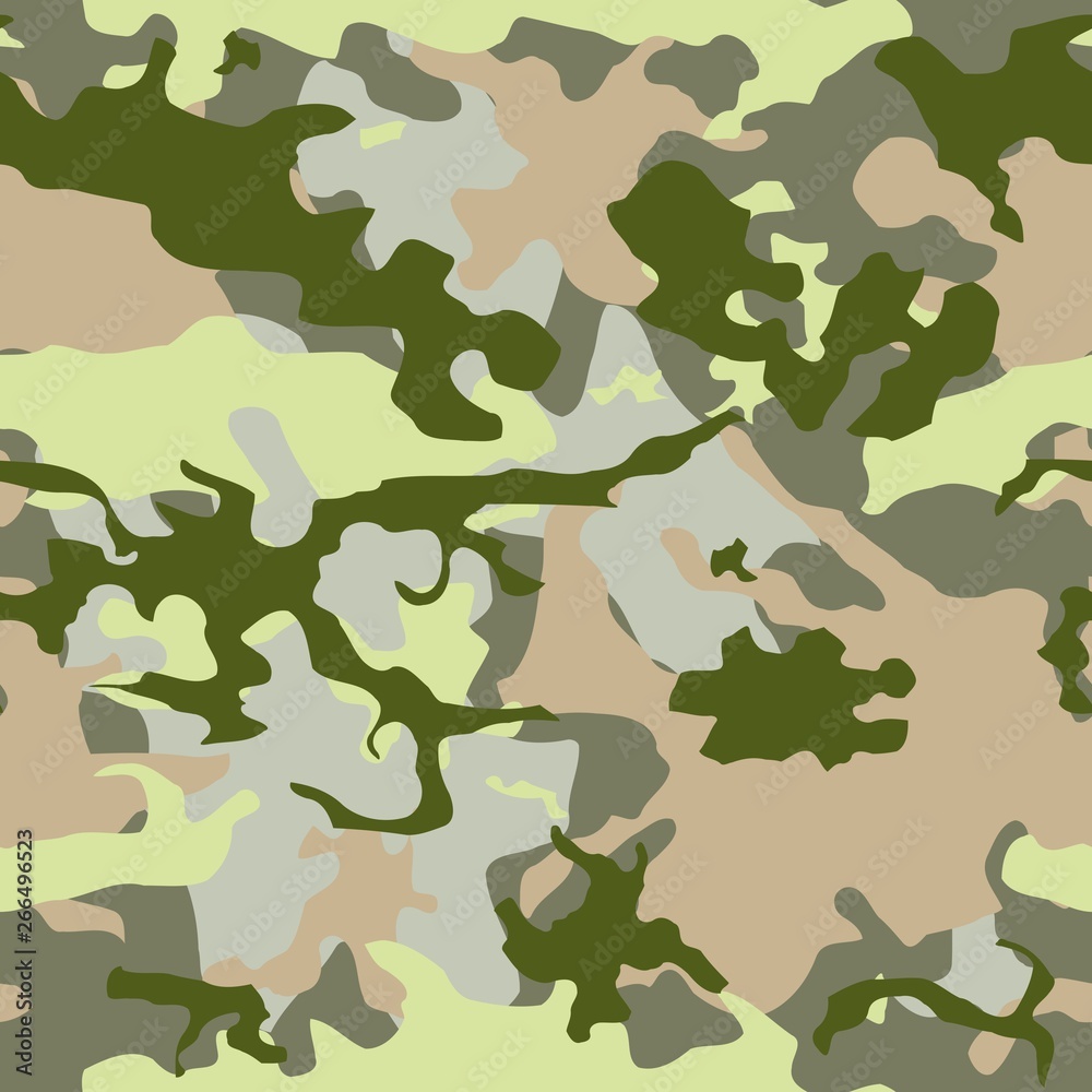 Fototapeta premium Green army camo