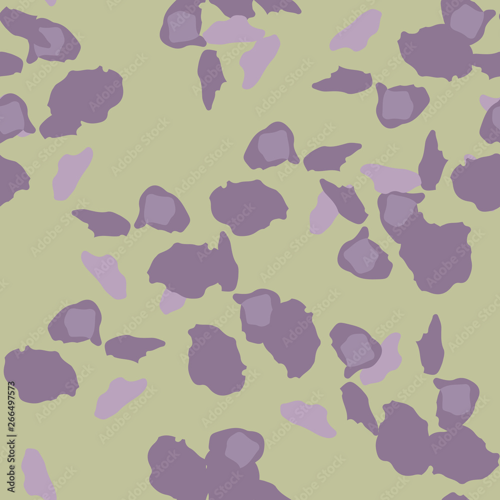 UFO urban camouflage of various shades of green and violet colors UFO urban camouflage of various shades of green and violet colors